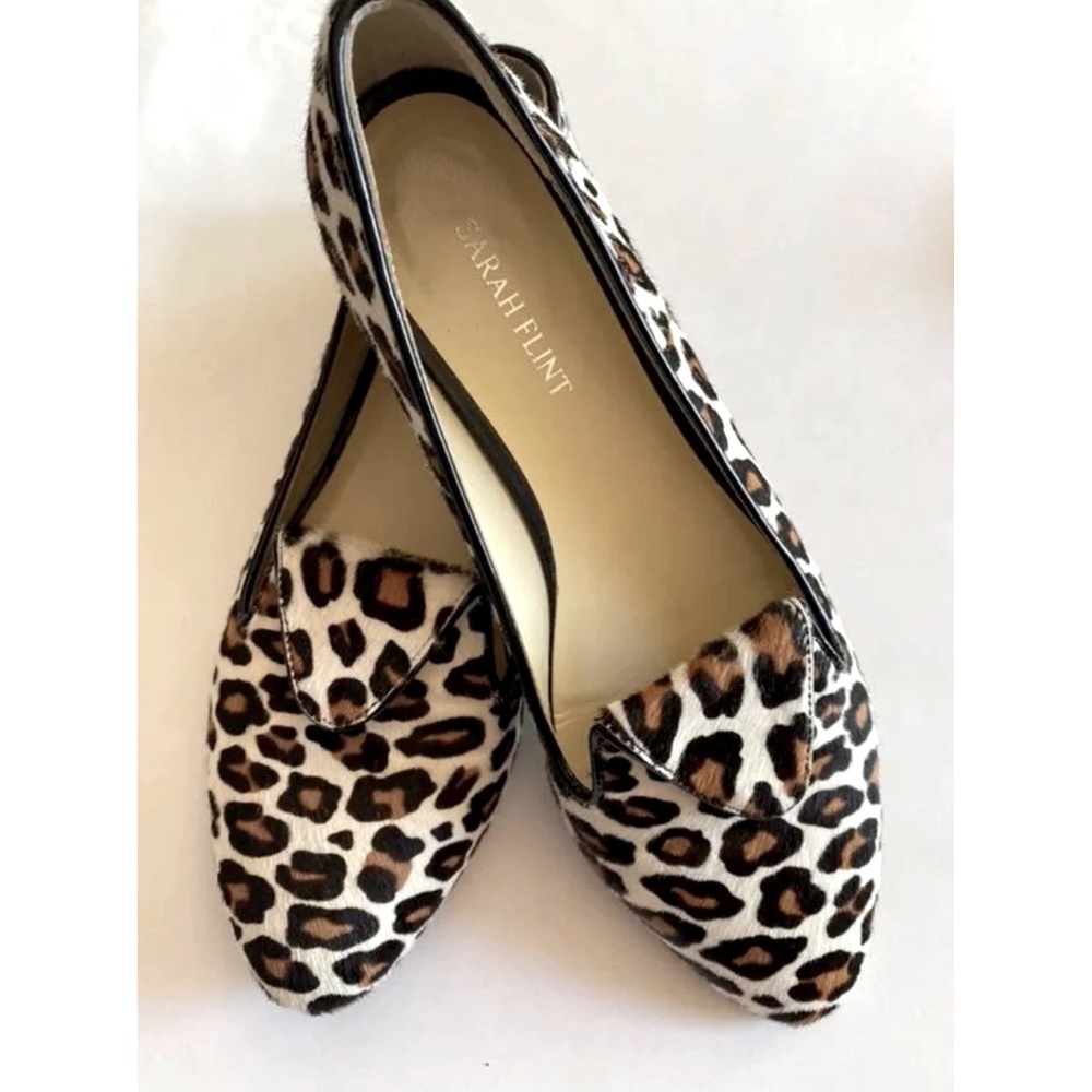 Sarah Flint Leopard Flats 37.5
